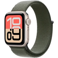 Apple Watch 41/40/38mm píniovo zelený prevliekací športový remienok - Remienky