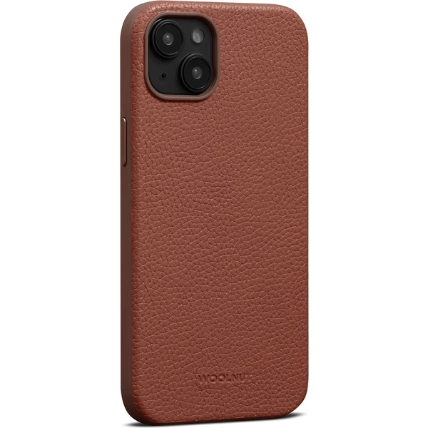 Woolnut MagSafe kožený kryt pre iPhone 15 Plus hnedý - Puzdra - Obrázok 5U00000L01