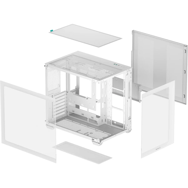 DEEPCOOL CG530 biela - Počítačové skrine - Obrázok 5U2E000K01