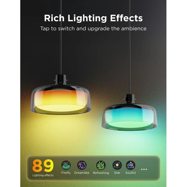 Govee Pendant Light RGBICWW závesná lampa Matter - Inteligentné osvetlenie - Obrázok 5U3L000K01