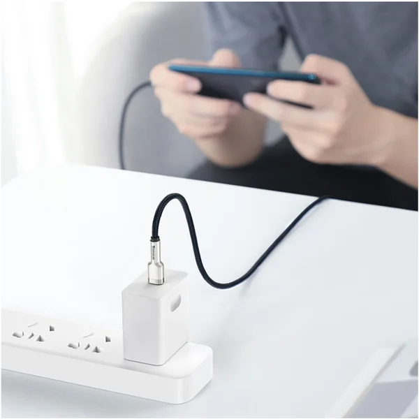Baseus Cafule USB-C/USB-C napájací kábel 100W 2m čierny - Káble a redukcie - Obrázok 5UKGF00101