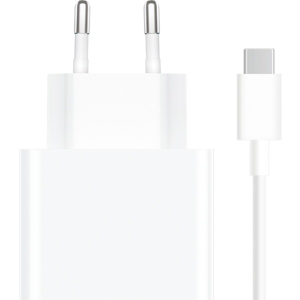E-shop Xiaomi 67W HyperCharge Combo, USB-A adaptér s káblom biely