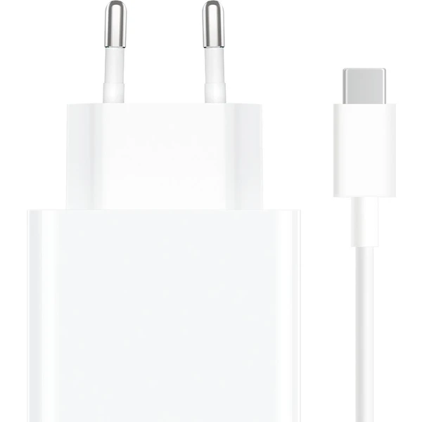 Xiaomi 67W HyperCharge Combo, USB-A adaptér s káblom biely - Nabíjačky - Hlavný obrázok