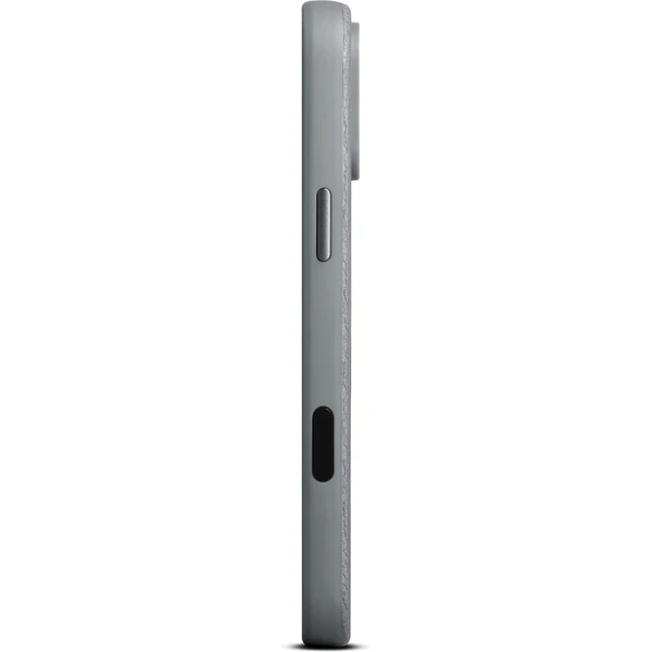Woolnut MagSafe kožený kryt iPhone 17 Pro Max sivý - Puzdra - Obrázok 5VLH000K01