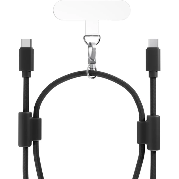 Epico šnúrka na telefón s USB-C na USB-C káblom čierna - Popruhy a crossbody - Obrázok 5VPL000K01
