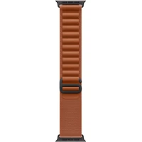 Apple Watch 49/46/45/44mm terakotový Alpský ťah veľký čierny titán - Remienky