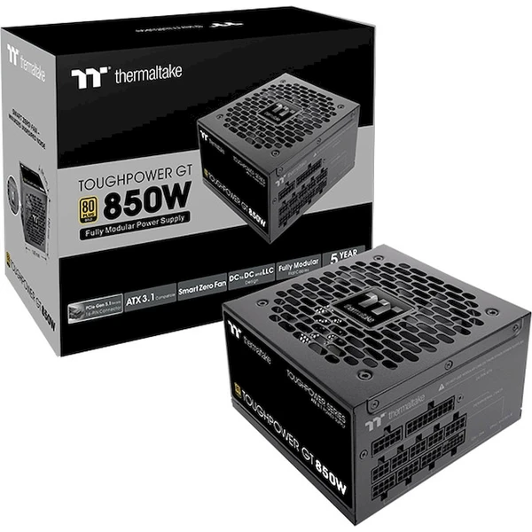 Thermaltake Toughpower GT 850W čierna - Zdroje - Obrázok 5XFL000K01