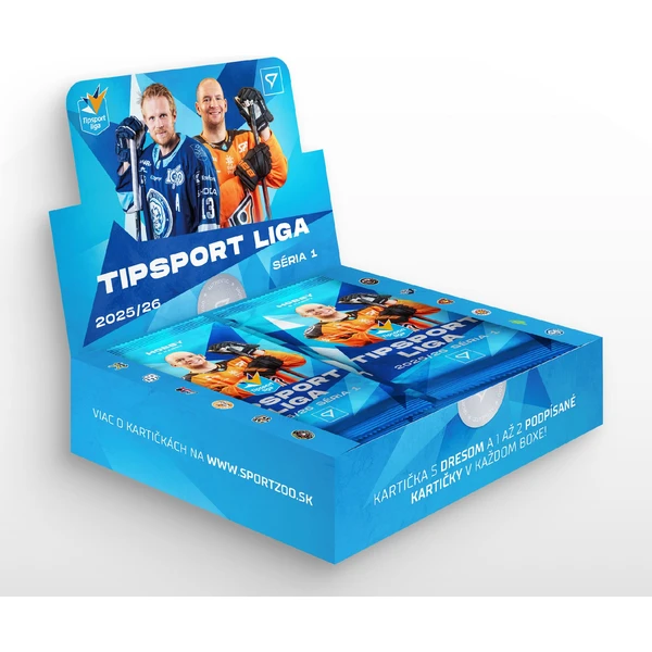 Hokejové karty SportZoo slovenská Tipsport liga 2025/26 Hobby box - Hokejové karty - Obrázok 5XQL000K01