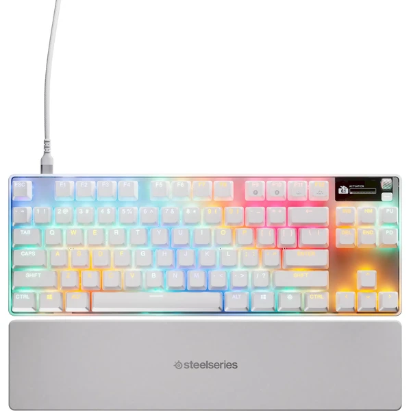 SteelSeries Apex Pro TKL Gen 3 (US) biela - Klávesnice - Hlavný obrázok