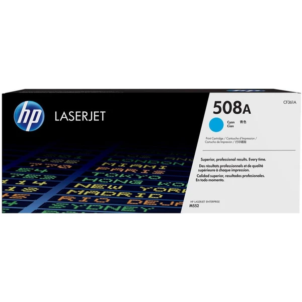 HP CF361A č. 508 Azúrová originálna - Tonery - Hlavný obrázok
