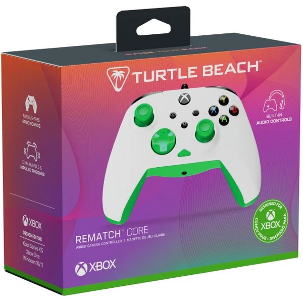 Turtle Beach herný ovládač Rematch Core (XBOX/PC) bielozelený - Herné ovládače - Obrázok 5YMH000K01
