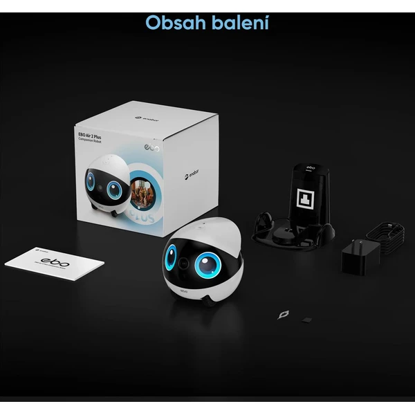 Enabot EBO Air 2 Plus biela - IP kamery - Obrázok 5Z8L000K01