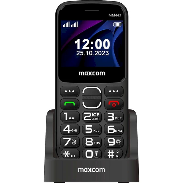 MaxCom MM443 čierny - Mobilné telefóny - Obrázok 5ZHI000K01
