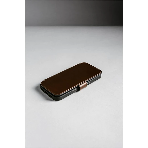 Nomad Modern Leather Folio (Horween) MagSafe kožené púzdro iPhone 17 Pro Max Rustic Brown - Puzdra - Obrázok 5a284e471bb2427bb210758b96862872