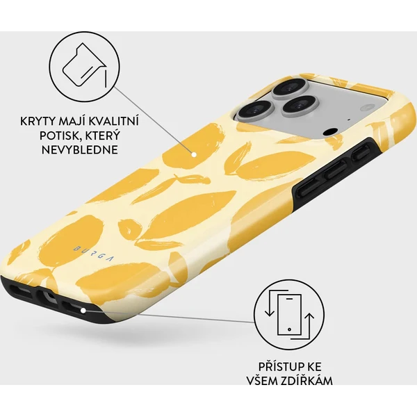 Burga Tough MagSafe kryt iPhone 17 Pro Max Lemon Tart - Puzdra - Obrázok 5a2e1001ea6b41939c8bf76110a1c901
