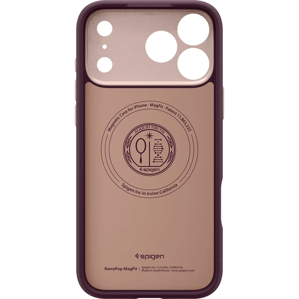 Spigen Nano Pop MagSafe kryt iPhone 18 Pro Max/17 Pro Max burgundy bean - Puzdra - Obrázok 5a3140960bc34efcbcd9d44719234583