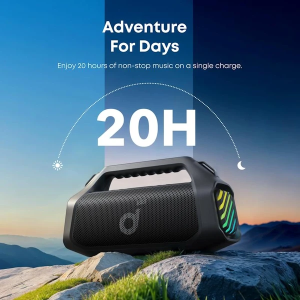 Anker Soundcore Boom 2 Pre bezdrôtový reproduktor čierny - Reproduktory - Obrázok 5a3e62c4be85479c9bed05b4e297dd11