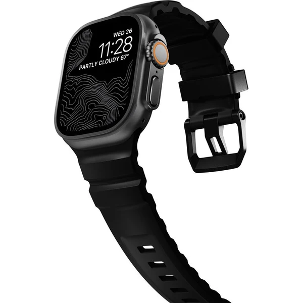 Nomad Rocky Point Band remienok Apple Watch 49/45/44/42mm čierny/čierny - Remienky - Obrázok 5a3f36d42f0c418295a8b0616925ee31