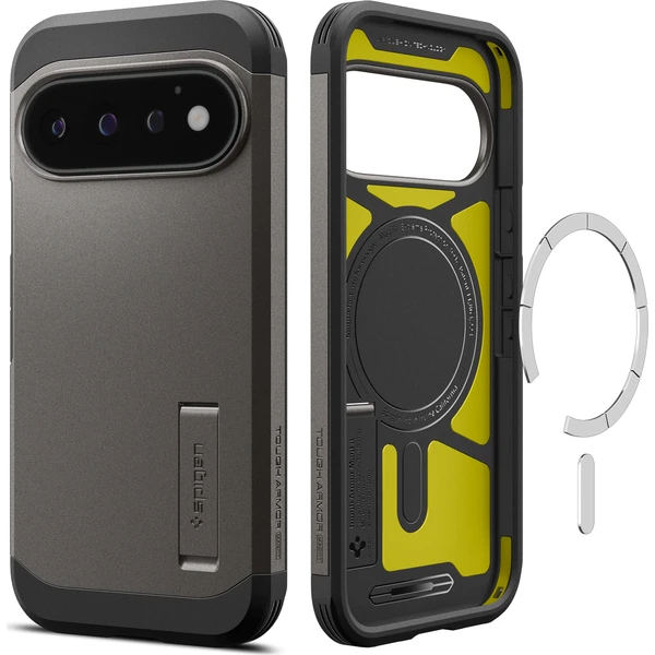 Spigen Tough Armor MagSafe, gunmetal - Google Pixel 11 Pro - Puzdra - Hlavný obrázok