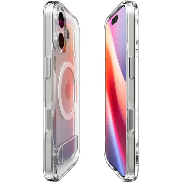 Spigen Ultra Hybrid S MagSafe kryt iPhone 17 clear white - Puzdra - Obrázok 5a54ff9531644e5fae342ee39b47cd55