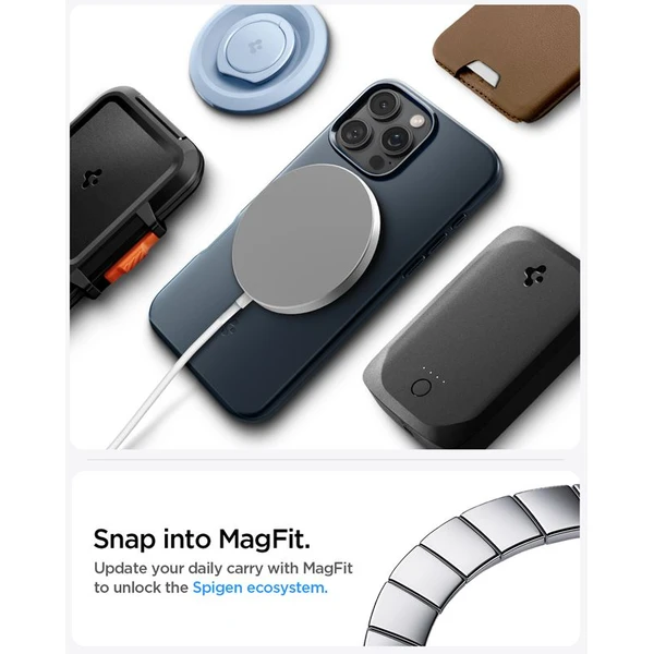 Spigen Thin Fit MagSafe kryt iPhone 16 Pro metal slate - Puzdra - Obrázok 5a592715cb1c479fb90d2196d5794791