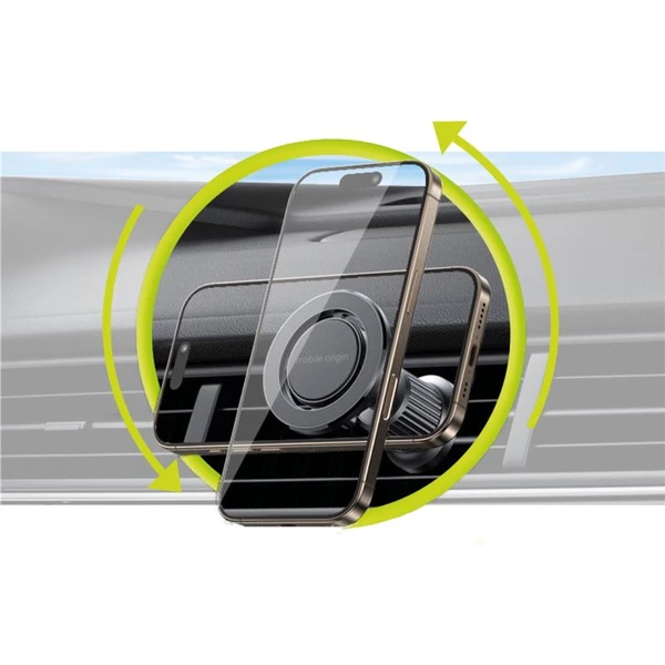 Mobilný originál Magnetic Vent Car Holder MO9 with Metal Plate - Držiaky - Obrázok 5a62d32299e14a639bbbd6a75771db04