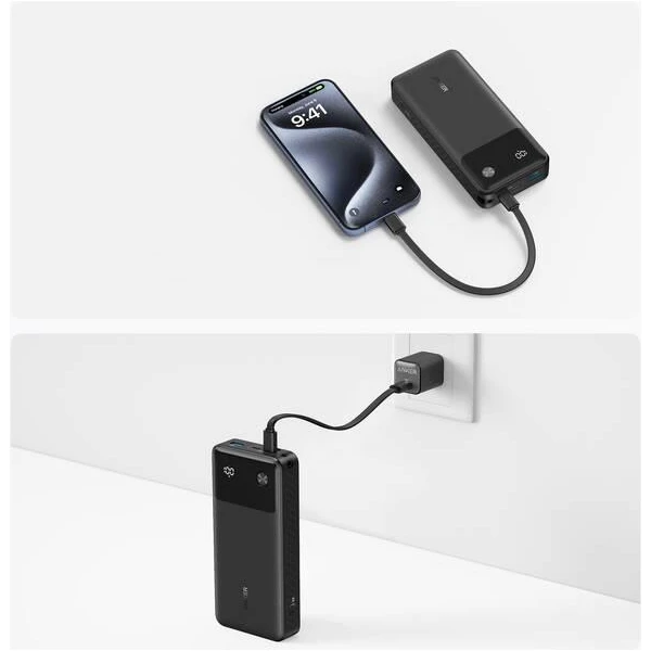 Anker Power Bank (20000mAh), 30W powerbanka čierna - Powerbanky - Obrázok 5a709ab008ef4224914eb954f0733ab2