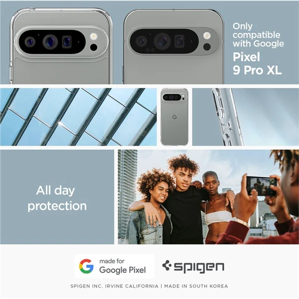 Spigen Ultra Hybrid kryt Google Pixel 9 Pro XL číry - Puzdra - Obrázok 5a9f5fd0a65b4af49ea0dd3314c3e08f
