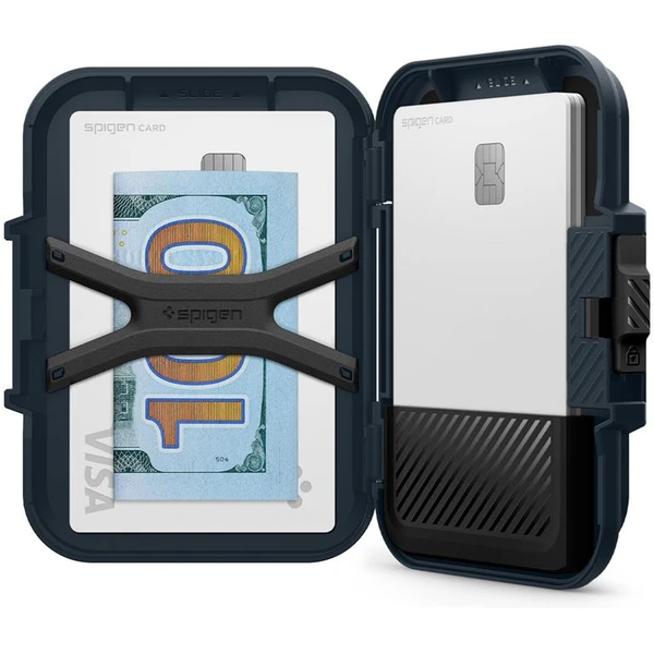 Spigen Lock Fit MagSafe Wallet peňaženka tmavo modrá - Peňaženky - Obrázok 5aa1b72ac30d41d9b93a8c084071aabf