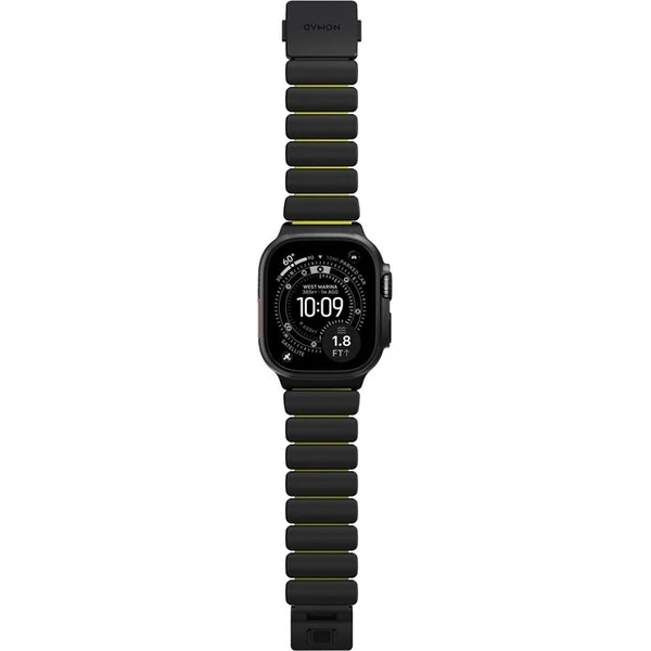 Nomad Stratos Band FKM remienok Apple Watch 45/46/49mm Black Titanium/Volt - Remienky - Obrázok 5abd087d94c3440c93a89677ae0eb3cf