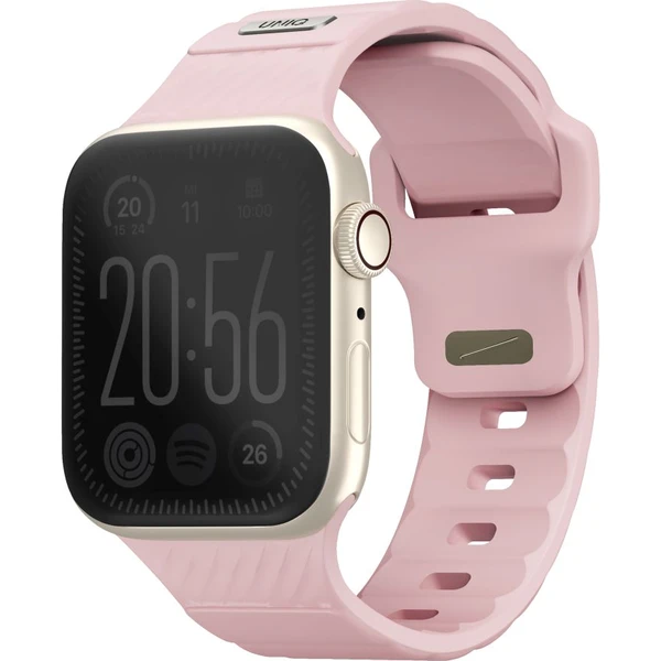 UNIQ Stride FKM Rubber vodeodolný remienok Apple Watch 41/40/38mm ružový - Remienky - Hlavný obrázok
