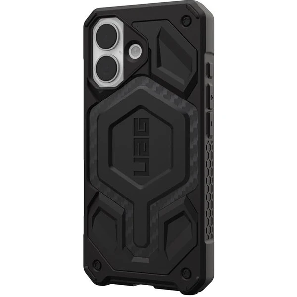 UAG Monarch Pro MagSafe Carbon Fiber kryt iPhone 17 čierny - Puzdra - Obrázok 5ad4148bc74b448b95ca0555b597e6b6