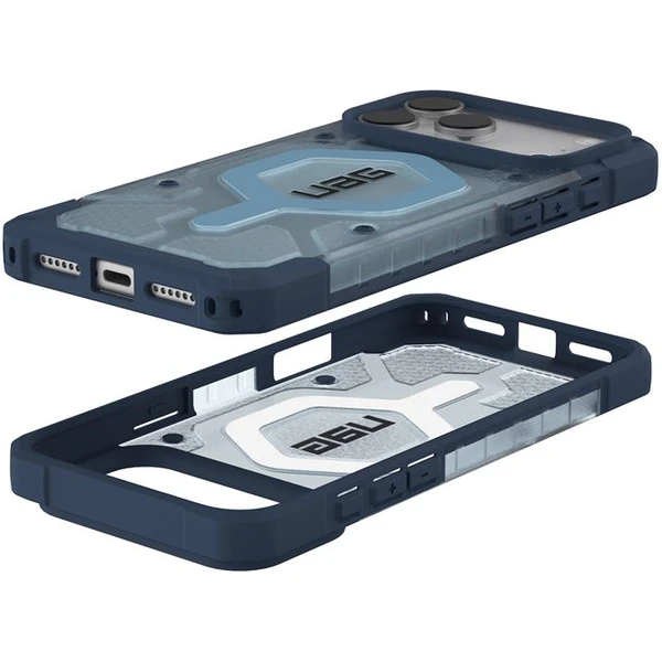 UAG Pathfinder Clear Magsafe kryt iPhone 17 Pro Max modrý - Puzdra - Obrázok 5aee9d66223c4ddf89bf40ae88104289