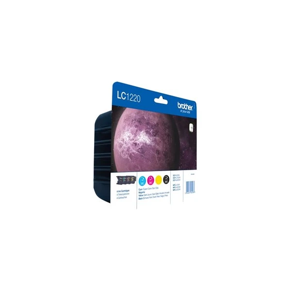 Brother LC1220VALBP atrament multipack - Tonery - Hlavný obrázok