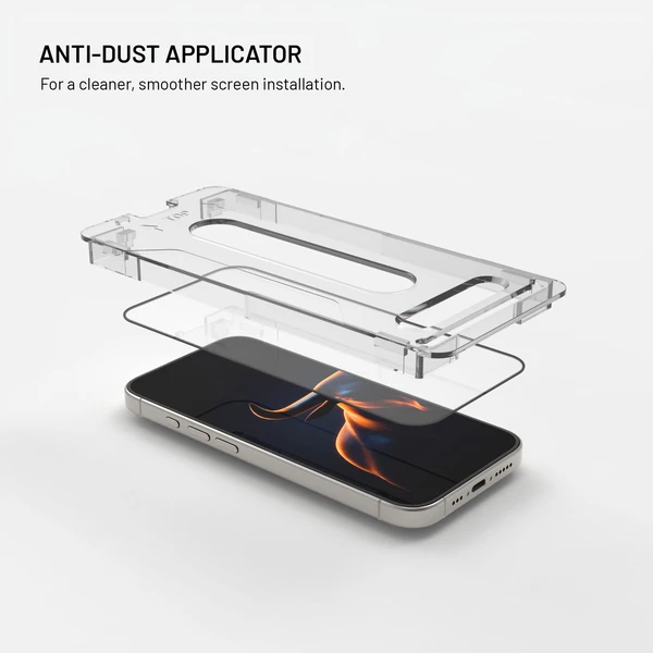 FIXED Armor Long-Life tvrdené sklo s aplikátorom Apple iPhone 18 Pro Max čierne - Ochranné fólie a sklo - Obrázok 5b1774ced9ff449694d279fe9c0dfe87