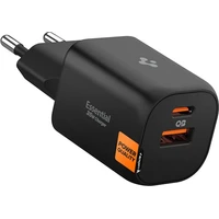 Spigen Essential EE352EU (35W) USB-C/USB-A nabíjačka čierna - Nabíjačky