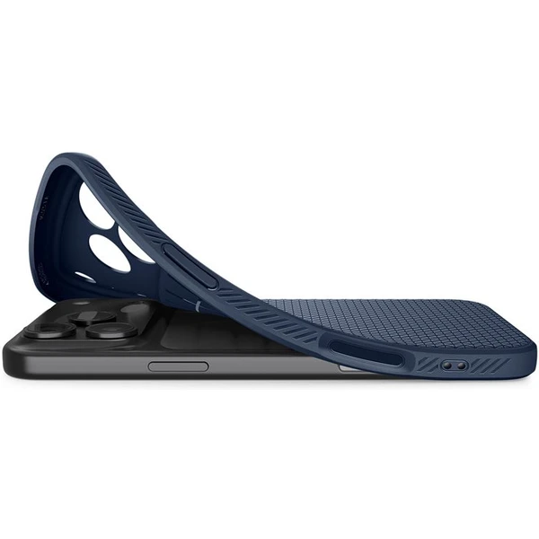 Spigen Liquid Air kryt iPhone 17 Pro Max navy blue - Puzdra - Obrázok 5b4e410c90f04a7da8436f785e83d049