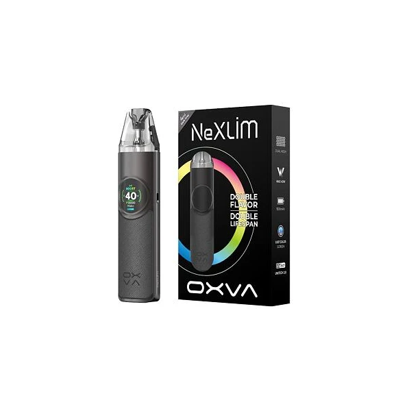 OXVA NeXLIM Pod Kit (Dark Grey) - Elektronické cigerety - Obrázok 5b7c4162379a4f2386d1a7180db317eb