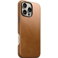 Nomad Traditional Leather Case MagSafe kryt iPhone 16 Pro Max English Tan-C - Puzdra