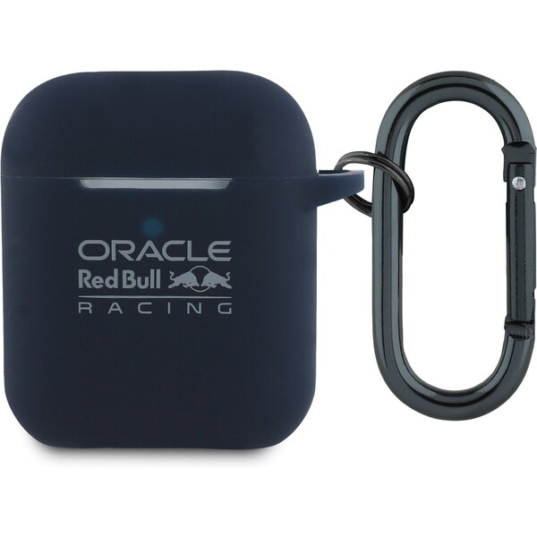E-shop Oracle Red Bull Racing silikónové puzdro AirPods 1/2 modré