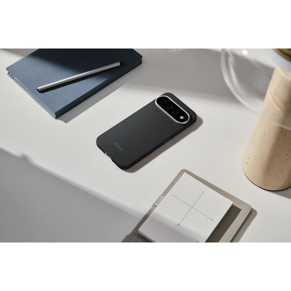 Pitaka Edge Case MagSafe kryt Google Pixel 11 Pro Black/Grey Twill - Puzdra - Obrázok 5b8abed169974f648630ad4a5c0bb3db