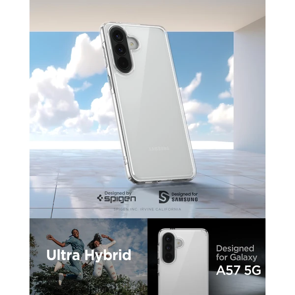 Spigen Ultra Hybrid kryt Samsung Galaxy A57 5G crystal clear - Puzdra - Obrázok 5b97322ce83e4fa8ac86723f83ede824