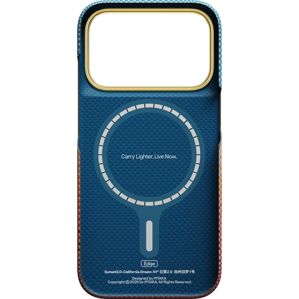 Pitaka Edge Case MagSafe kryt iPhone 18 Pro California Dream 01 - Puzdra - Obrázok 5bc05733695243e9aa5bf838d90ab44e