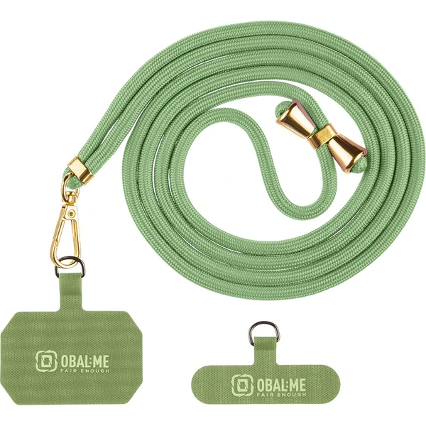 OBAL:ME NeckTag Allure popruh na telefón svetlo zelený - Popruhy a crossbody - Hlavný obrázok