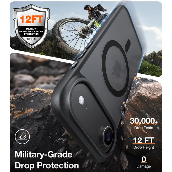 Torras Guardian MagSafe kryt iPhone Air čierna - Puzdra - Obrázok 5bd68a5827c54becb37cedf3639960d3
