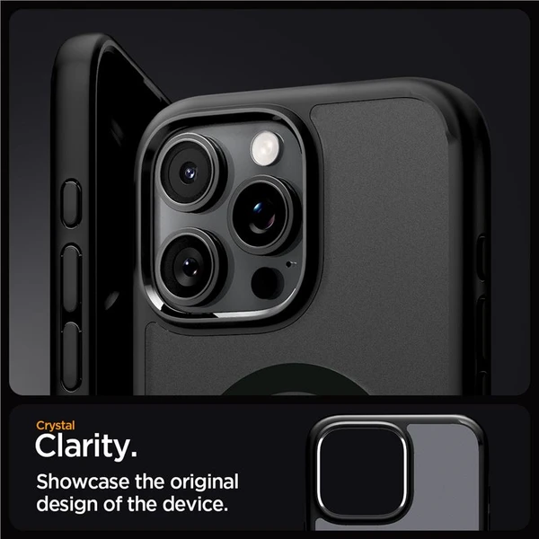 Spigen Ultra Hybrid MagSafe kryt iPhone 16 Pro Max frost black - Puzdra - Obrázok 5be151459b9d4c049d6f9119ddcc1d13
