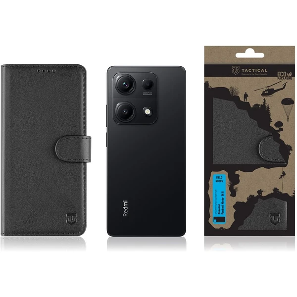Tactical Field Notes púzdro Xiaomi Redmi Note 14S čierne - Puzdra - Obrázok 5bf95a3c6ffb4b2f9e75e79e2225efba
