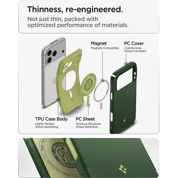 Spigen Nano Pop Hybrid MagSafe kryt iPhone 18 Pro Max/17 Pro Max avo green - Puzdra - Obrázok 5c17c3cf6eaf446b82db165f0e0ee29f