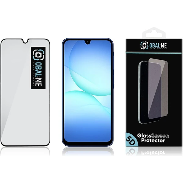 OBAL:ME 5D tvrdené sklo Samsung Galaxy A17 4G/5G čierne - Ochranné fólie a sklo - Obrázok 5c1d12663e594906a2e825e04d202835