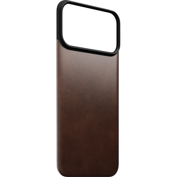 Nomad Magnetic Leather Back (Horween) MagSafe kožený kryt iPhone 17 Pro Max/18 Pro Max Rustikálny - Puzdra - Obrázok 5c25803bd55c4dbf937146f0f0275f1d